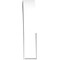 Ekena Millwork 5 1/2-in. W x 18-in. D x 26-in. H Thorton Architectural Grade PVC Knee Brace BRCP055X18X26THR - alternate 2